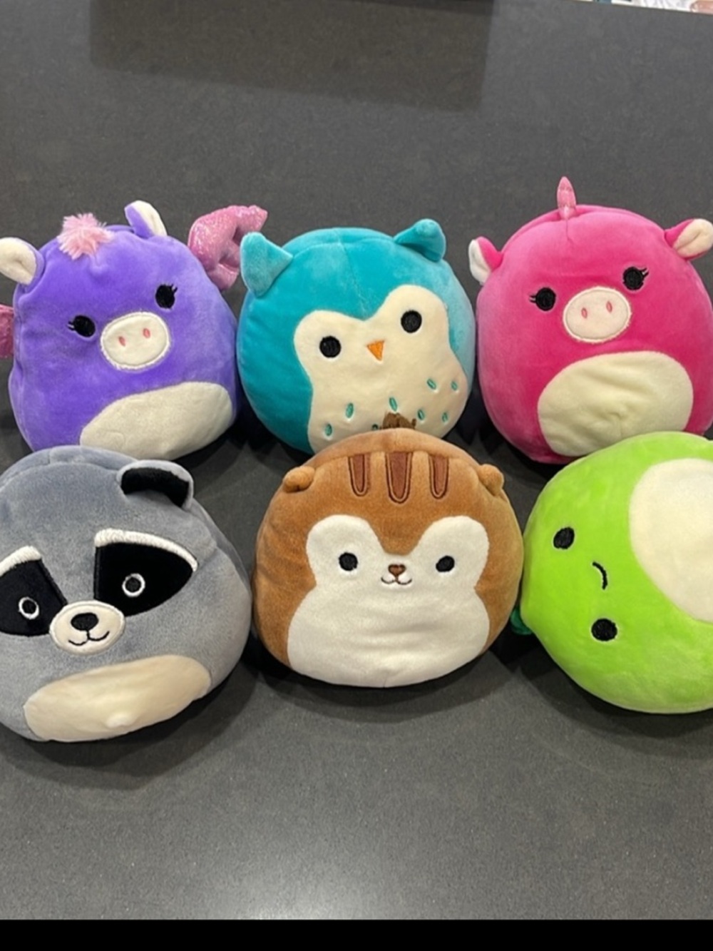 SQUISHMALLOWS BUNDLE OF 6! They are each ~6” tall. All Dated 5/2018.